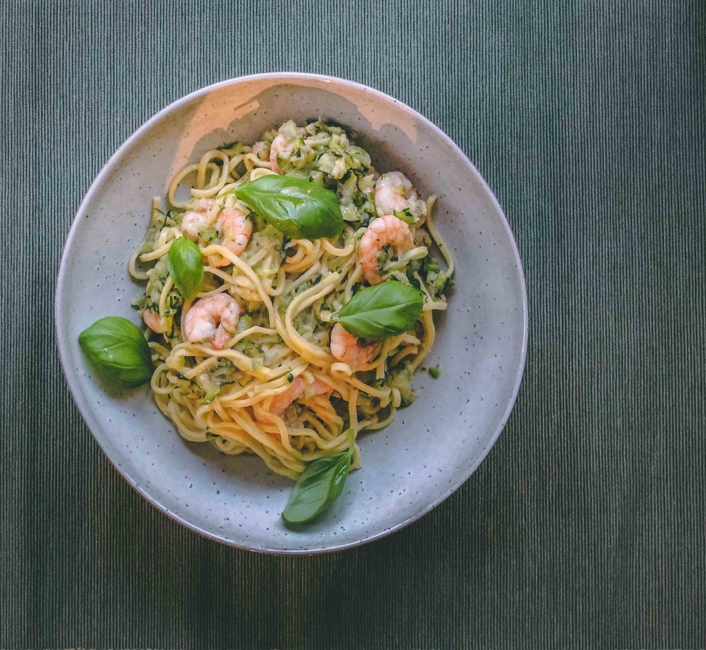 garnalen linguine