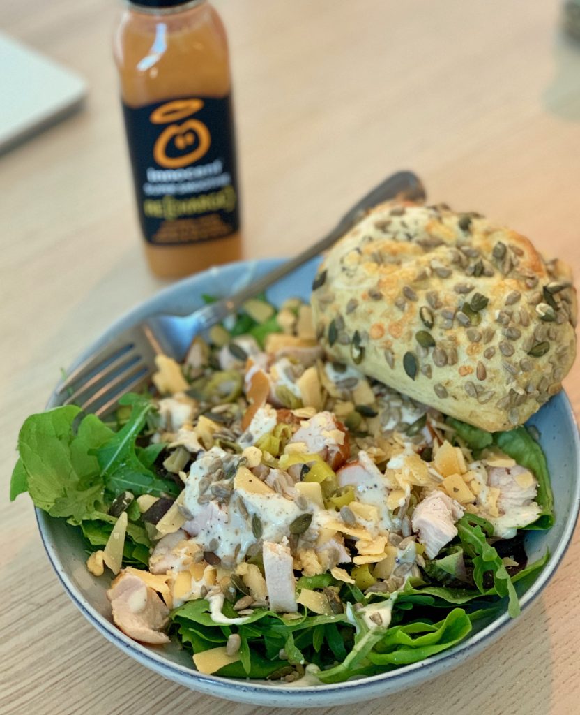 salade kip truffel